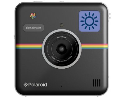 Фотоаппарат моментальной печати Polaroid Socialmatic Black  Встроенный принтер ZINK • Формат отпечатков - 2x3 дюйма (51х76 мм) • Разрешение матрицы - 14 Мпикс • Форматы записи видео - 1080p, 720p, VGA • Встроенная вспышка • Фронтальная камера - 2 Мпикс