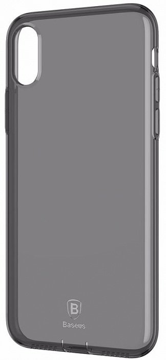 Чехол Baseus Simple Series CasePluggy Transparent Black для iPhone X/XS  Прозрачный чехол • Стильный внешний вид • Качественные материалы