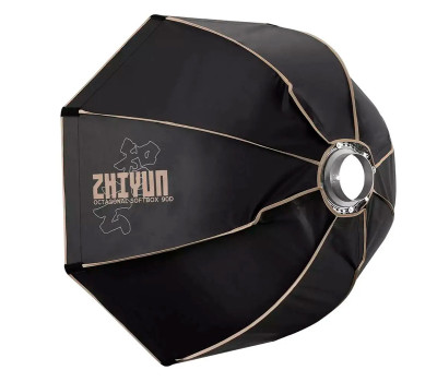 Софтбокс Zhiyun Octagonal 90D октабокс 90cm на крепление Bowens (EX1H18) для осветителей  Байонет насадки Bowens S • Форма октабокс • Размер софтбокса ⌀ 90 см