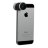 Объектив Olloclip 4-in-1 Lens Set для iPhone SE/5/SS Grey Lens / Black Clip + прозрачный чехол для iPhone  - Объектив Olloclip 4-in-1 Lens Set для iPhone SE/5/SS