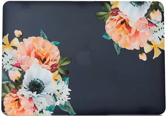 Чехол-накладка i-Blason Cover Flowers для Macbook Pro 13 Retina  Тонкая и стильная накладка • Придает устройству необычный внешний вид • Защищает от механических повреждений • Препятствует перегреванию