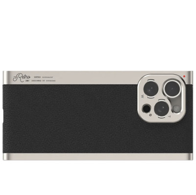 Чехол Fotorgear Retro Kit для iPhone 16 Pro Max  Совместимое устройство iPhone 16 Pro Max • Особенности конструкции
Apple MagSafe • Крепление для мобильной оптики 67мм (адаптер светофильтра), T-mount (байонет для объектива) • Вид чехла накладка • Материал алюминий, пластик