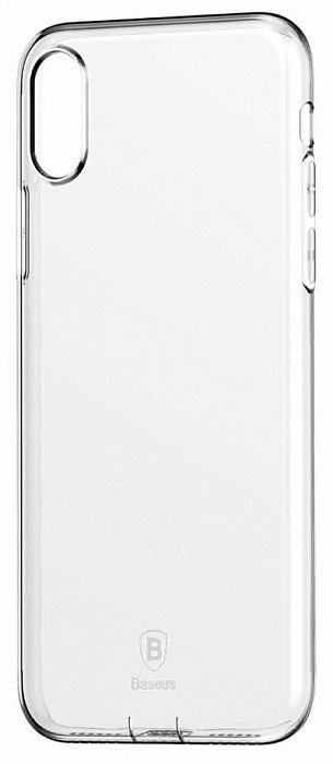 Чехол Baseus Simple Series CasePluggy Transparent для iPhone X/XS  Прозрачный чехол • Стильный внешний вид • Качественные материалы