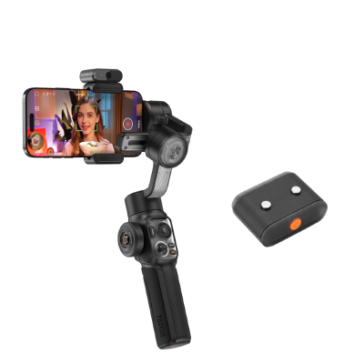 Стабилизатор Zhiyun Smooth 5S AI COMBO черный   Нагрузка 150 — 300 г • Ширина захвата 50 — 90 мм • Встроенный аккумулятор • Ёмкость аккумулятора 3000 мАч • Время работы до 7 ч