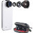 Набор из 4-х объективов Muvit для смартфонов (Polarizer + Fisheye + Macro + Wide)  - Набор из 4-х объективов Muvit для iPhone и других телефонов (polarizer+fisheye+macro+wide)