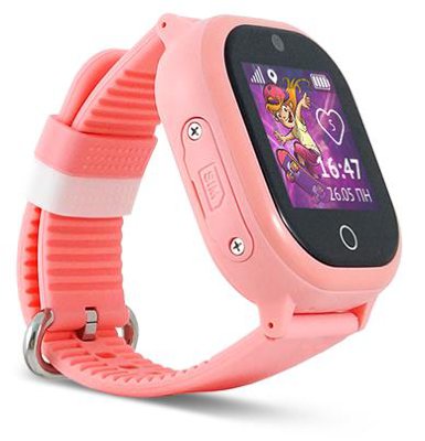 Водонепроницаемые детские часы-телефон с GPS Кнопка жизни Aimoto Ocean Coral