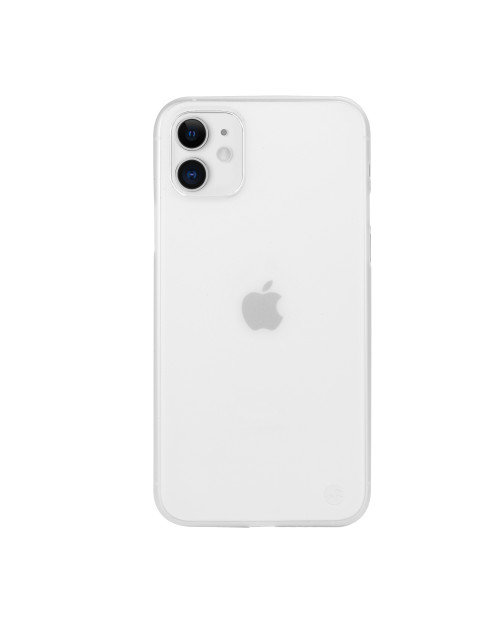 Чехол SwitchEasy 0.35 Transparent (Прозрачный) для iPhone 11  Ультратонкий тонкий • Не оставляет отпечатков пальцев • Защита на 360°