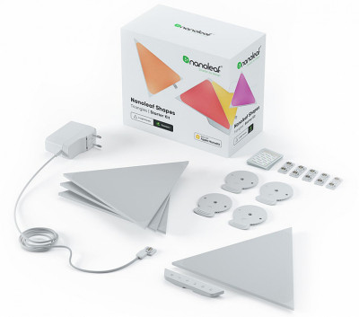 Комплект умных ламп Nanoleaf Shapes Triangles Starter Kits (4 панели)