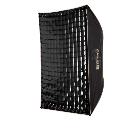 Софтбокс Zhiyun Rectangular 60x90cm прямоугольный с сотами на крепление Bowens (EX1H10)  Материал ткань • Крепление насадок байонет Bowens S • Размер насадки, см 60x90