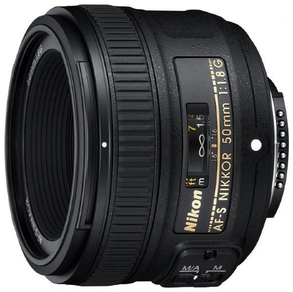Объектив Nikon AF-S 50mm f/1.8 NIKKOR  Стандартный объектив с постоянным ФР • Крепление Nikon F, без встроенного мотора • Автоматическая фокусировка • Минимальное расстояние фокусировки 0.45 м