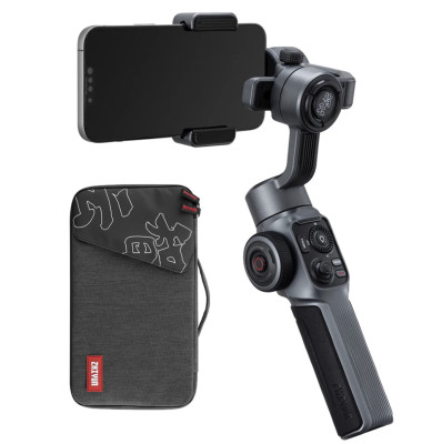 Стабилизатор Zhiyun Smooth 5S Combo серый  Нагрузка 150 — 300 г • Ширина захвата 50 — 90 мм • Встроенный аккумулятор • Время работы до 24 ч • Совместимость
ZY Cami, StaCam, Filmic Pro Functionality: Adjust Settings, Remote Control, Setup, View Live Feed