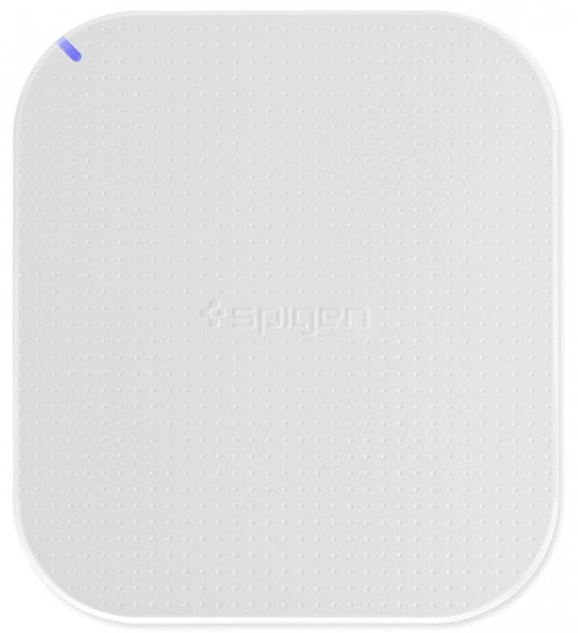 Беспроводная зарядка Spigen Essential F302W Wireless White (5W) (000CH20799)  Беспроводная Qi-зарядка • Стильный компактный дизайн • Горизонтальное или вертикальное положение телефона
