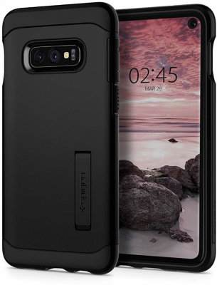Чехол Spigen Slim Armor Black (609CS25921) для Samsung Galaxy S10e