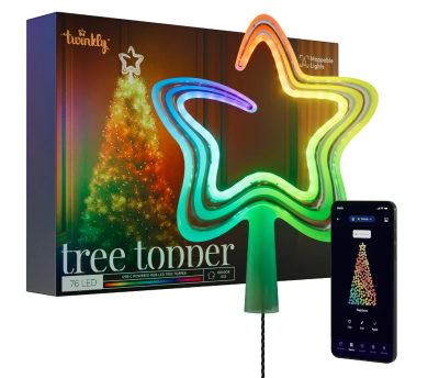 Умная звезда на елку Twinkly Tree Topper 76 LED 