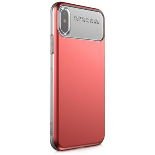 Чехол Baseus Slim Lotus Case Red для iPhone X/XS  Качественная сборка • Защита камеры • Не скользит в руке